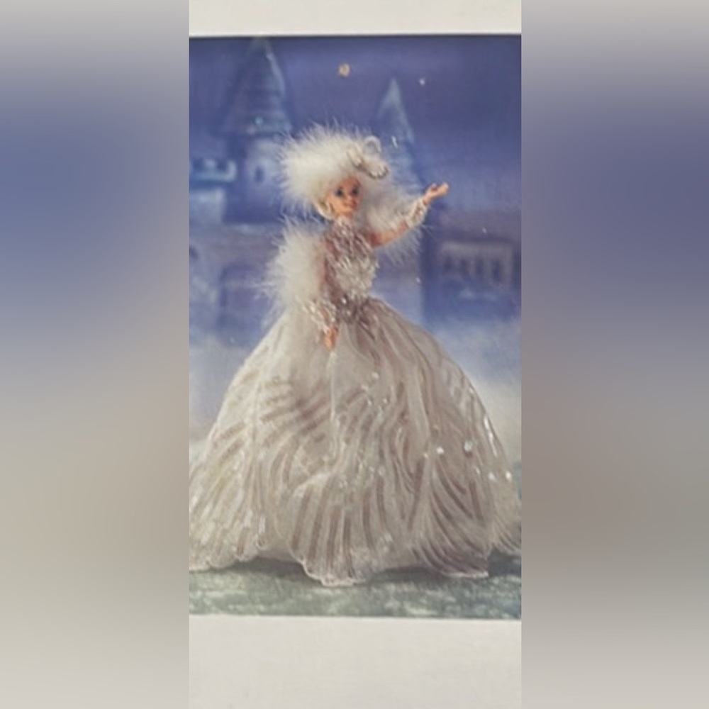 NEW VINTAGE 1994 SNOW PRINCESS BARBIE. STILL IN BOX. 13”